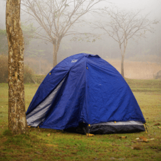blue tent - not your accommodation